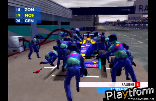 F1 Career Challenge (PlayStation 2)