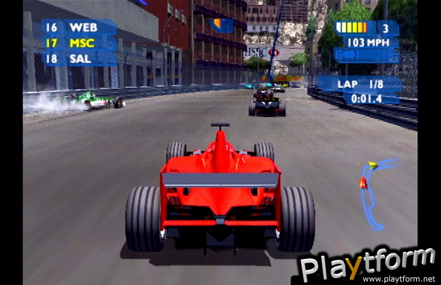 F1 Career Challenge (PlayStation 2)