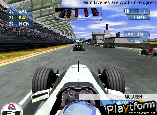 F1 Career Challenge (PlayStation 2)