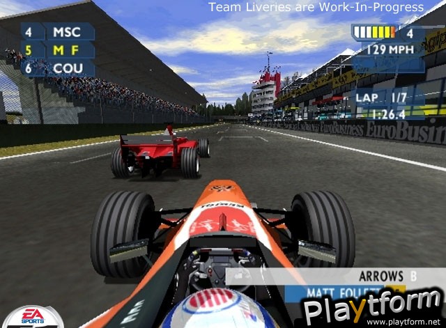 F1 Career Challenge (PlayStation 2)