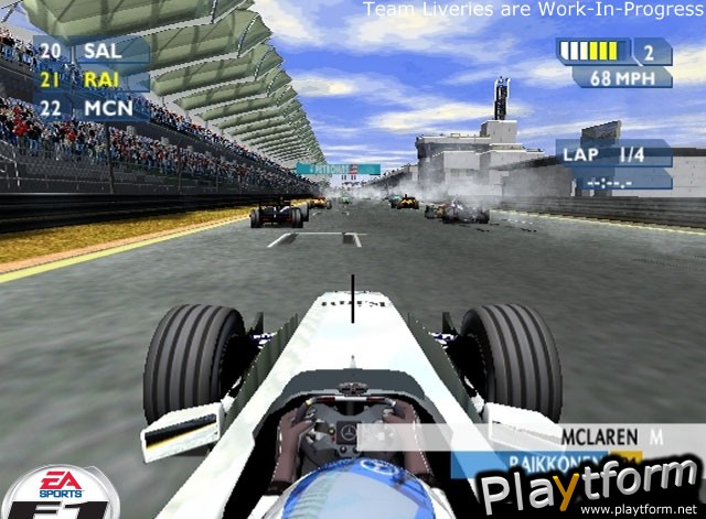 F1 Career Challenge (PlayStation 2)