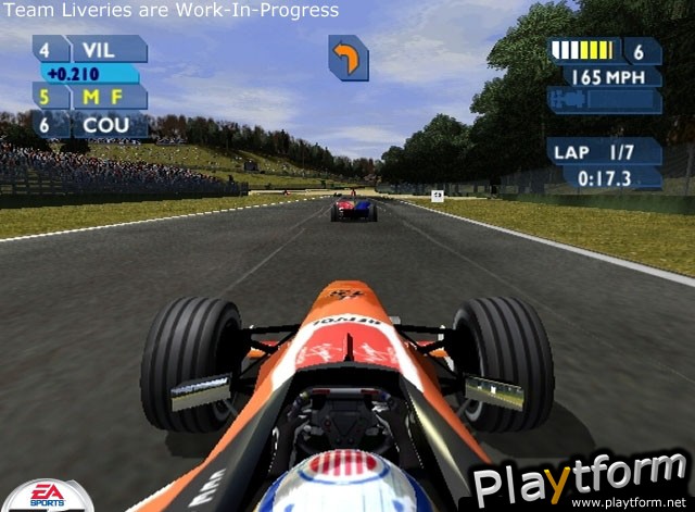 F1 Career Challenge (PlayStation 2)