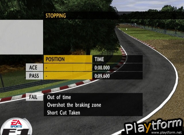 F1 Career Challenge (PlayStation 2)