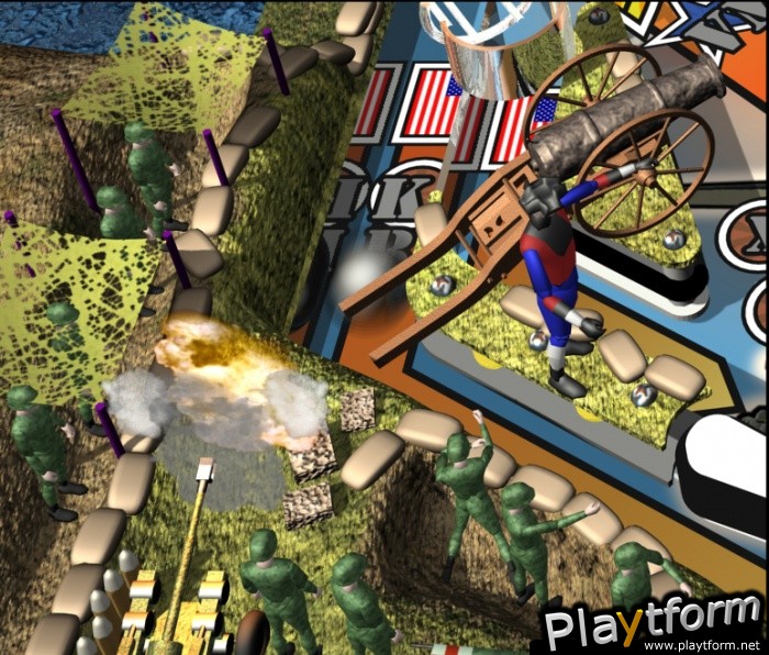Patriotic Pinball (PlayStation)
