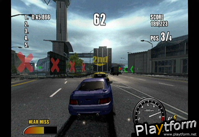 Burnout 2: Point of Impact (GameCube)