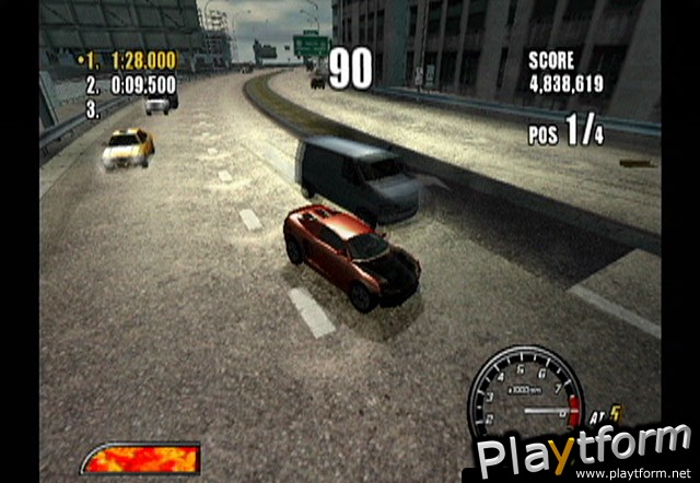 Burnout 2: Point of Impact (GameCube)
