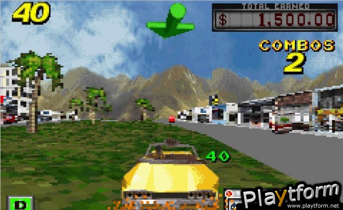 Crazy Taxi: Catch a Ride (Game Boy Advance)