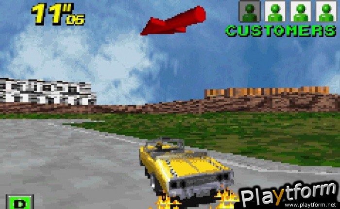 Crazy Taxi: Catch a Ride (Game Boy Advance)