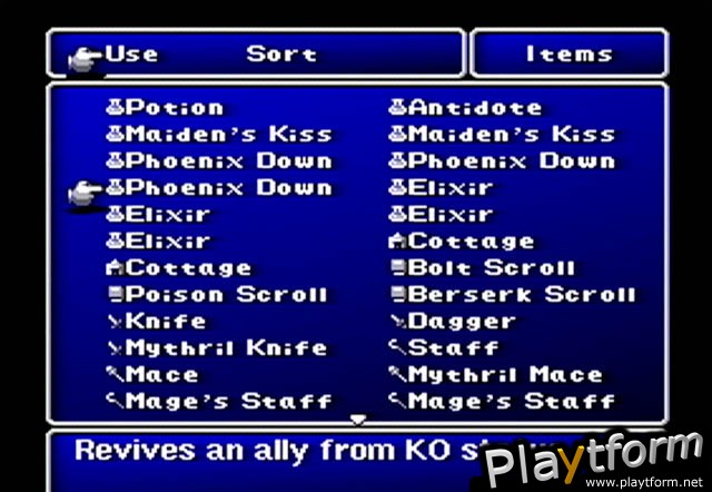 Final Fantasy Origins (PlayStation)