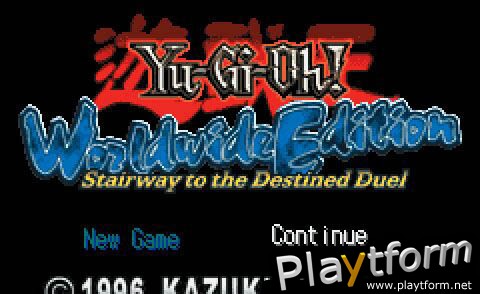 Yu-Gi-Oh! Worldwide Edition: Stairway to the Destined Duel (Game Boy Advance)