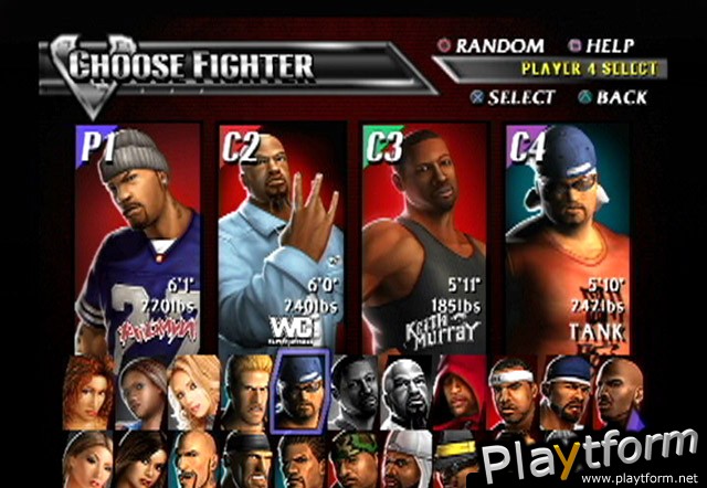 Def Jam Vendetta (PlayStation 2)