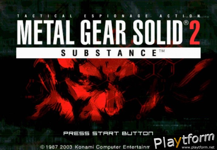 Metal Gear Solid 2: Substance (PC)