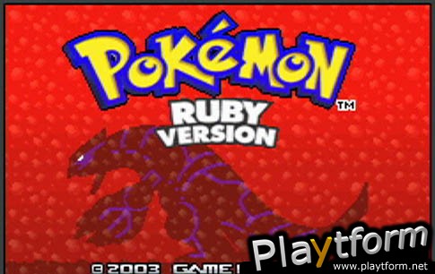 Pokemon Ruby Version (Game Boy Advance)