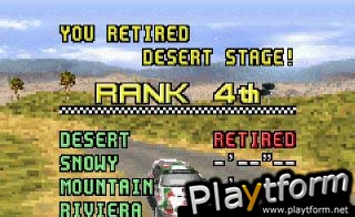 Sega Rally Championship (Game Boy Advance)