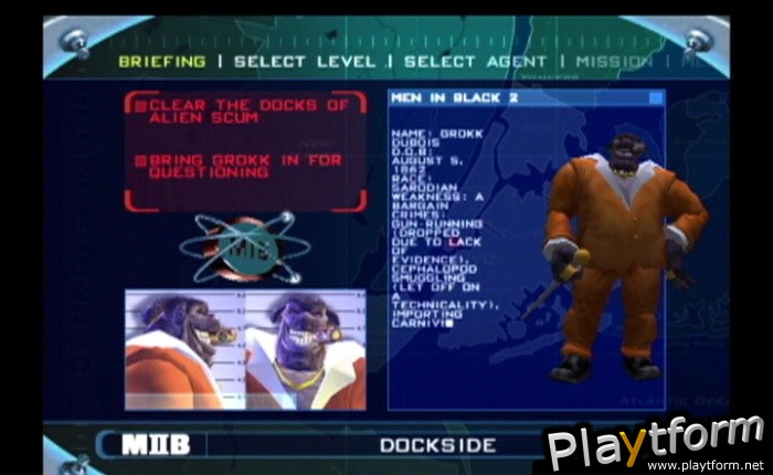 Men in Black II: Alien Escape (GameCube)