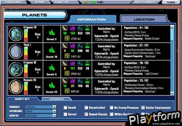 Master of Orion III (PC)