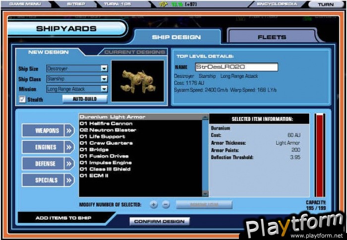 Master of Orion III (PC)