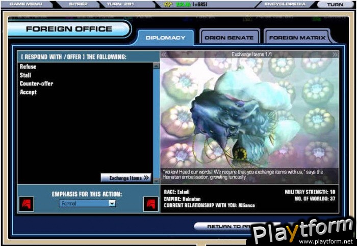 Master of Orion III (PC)