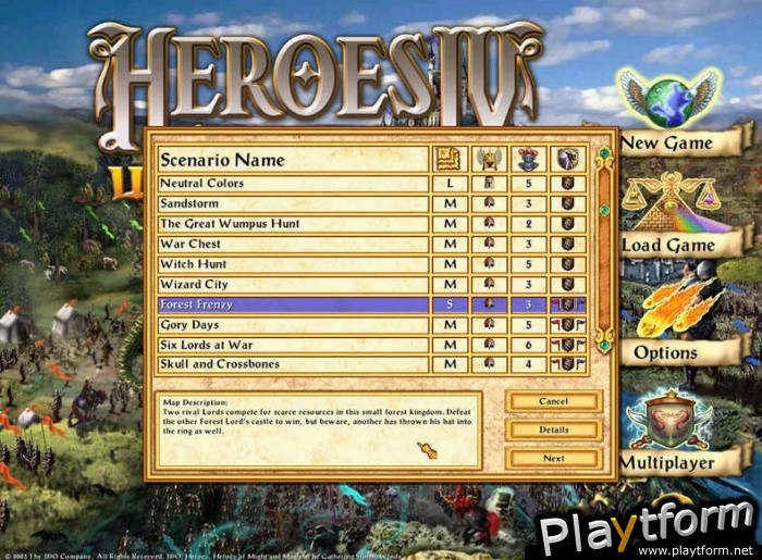 Heroes of Might and Magic IV: Winds of War (PC)