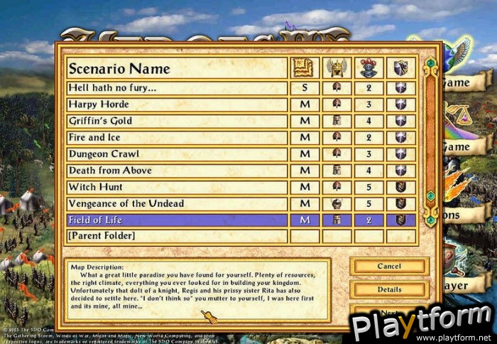 Heroes of Might and Magic IV: Winds of War (PC)