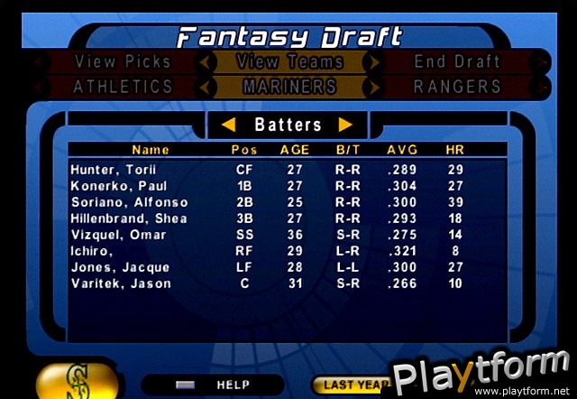 High Heat Major League Baseball 2004 (PlayStation 2)