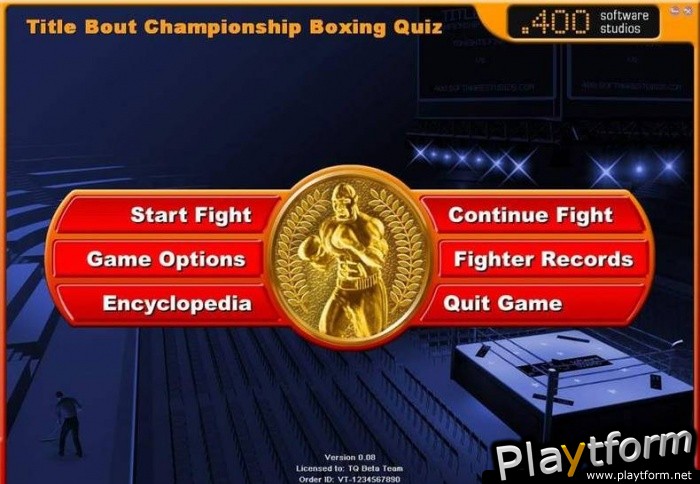 Title Bout Boxing Quiz (PC)