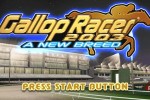 Gallop Racer 2003: A New Breed (PlayStation 2)
