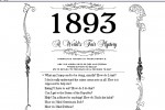 1893: A World's Fair Mystery (PC)