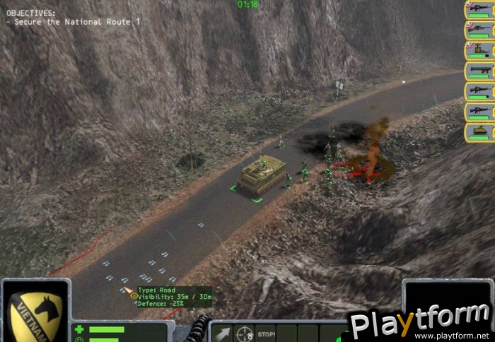 Platoon: The 1st Airborne Cavalry Division in Vietnam (PC)