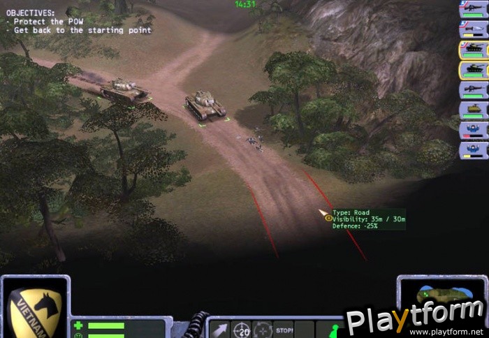 Platoon: The 1st Airborne Cavalry Division in Vietnam (PC)