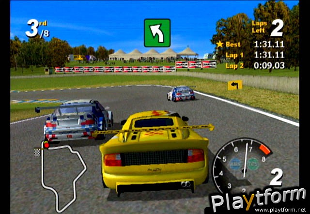 Total Immersion Racing (PlayStation 2)