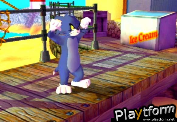 Tom & Jerry in War of the Whiskers (PlayStation 2)