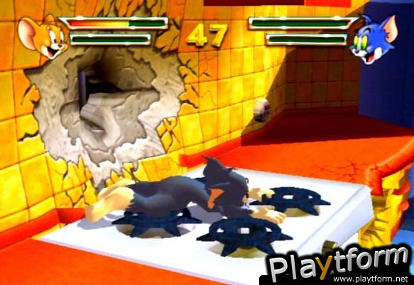 Tom & Jerry in War of the Whiskers (PlayStation 2)