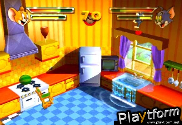 Tom & Jerry in War of the Whiskers (PlayStation 2)