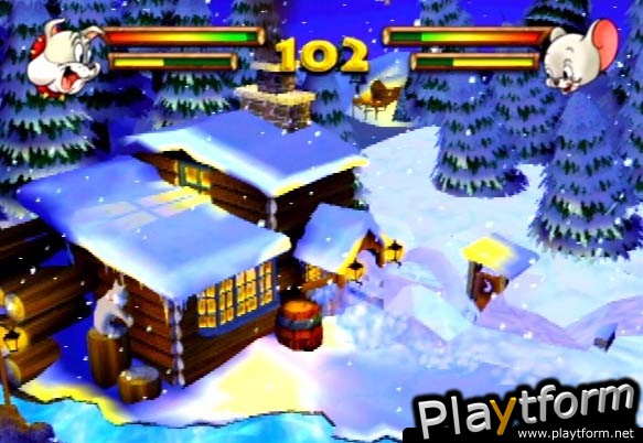 Tom & Jerry in War of the Whiskers (PlayStation 2)