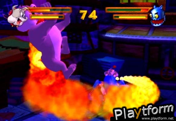 Tom & Jerry in War of the Whiskers (PlayStation 2)