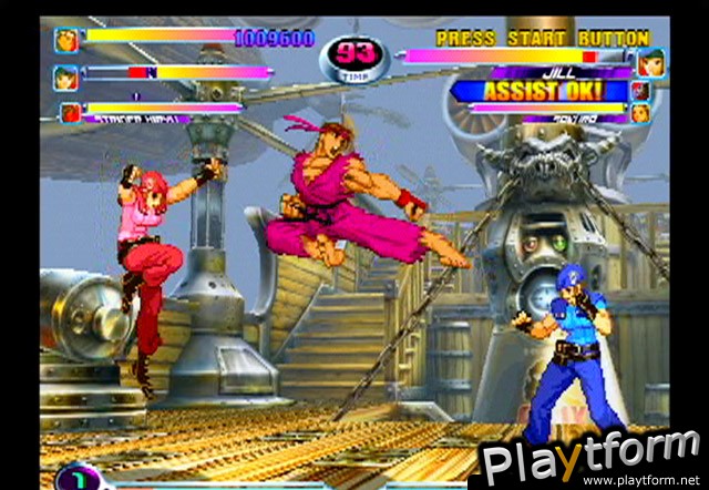 Marvel vs. Capcom 2 (PlayStation 2)