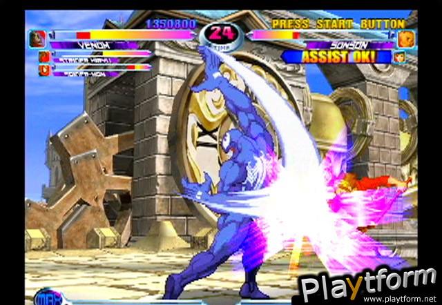 Marvel vs. Capcom 2 (PlayStation 2)