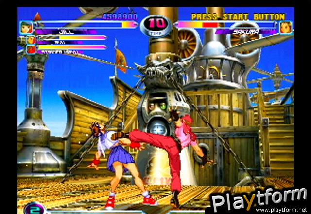 Marvel vs. Capcom 2 (PlayStation 2)