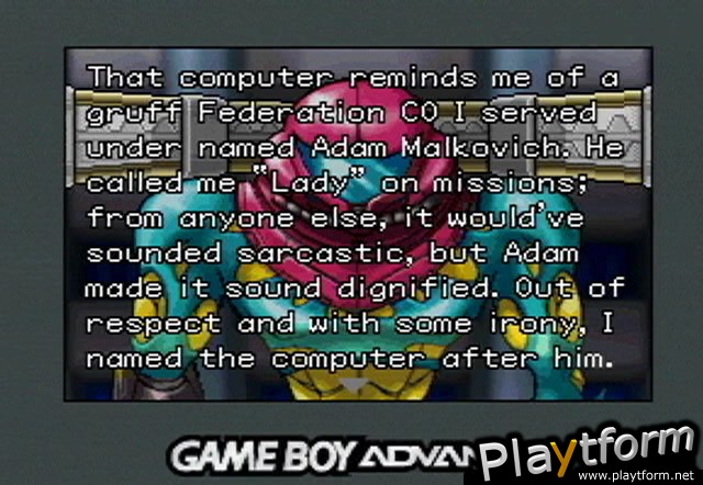 Metroid Fusion (Game Boy Advance)