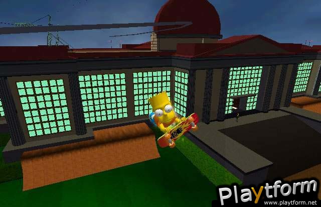 The Simpsons Skateboarding (PlayStation 2)