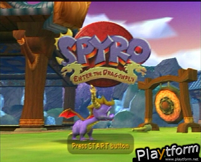 Spyro: Enter the Dragonfly (PlayStation 2)