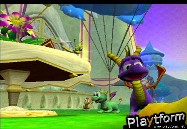 Spyro: Enter the Dragonfly (PlayStation 2)