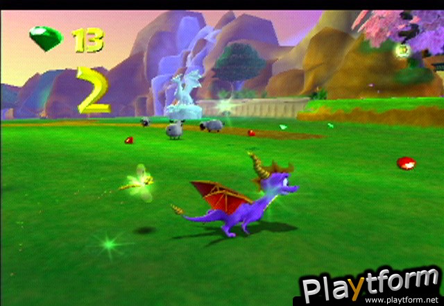 Spyro: Enter the Dragonfly (PlayStation 2)