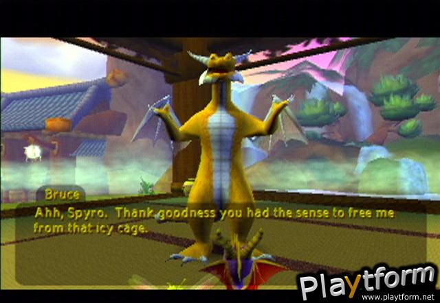 Spyro: Enter the Dragonfly (PlayStation 2)