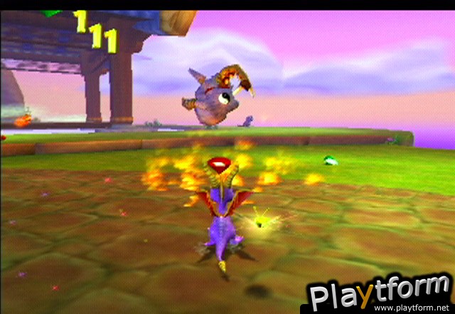 Spyro: Enter the Dragonfly (PlayStation 2)