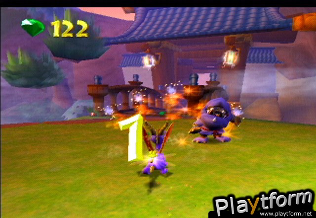 Spyro: Enter the Dragonfly (PlayStation 2)