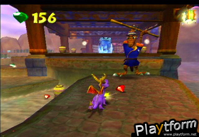 Spyro: Enter the Dragonfly (PlayStation 2)