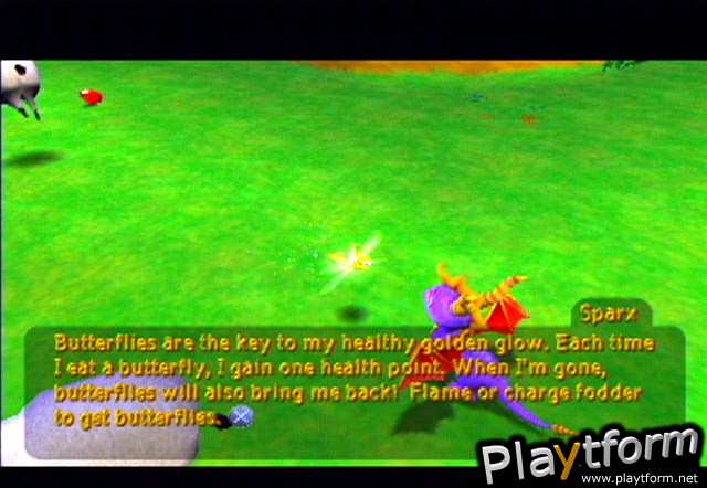 Spyro: Enter the Dragonfly (PlayStation 2)