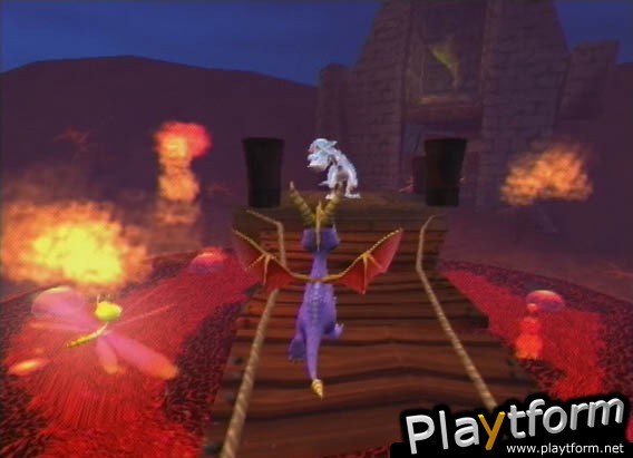 Spyro: Enter the Dragonfly (PlayStation 2)